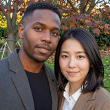 Marcus and Aiko engaged couple from London and Kyoto met through Japanese dating success