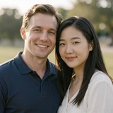 Ryan and Soo-jin interracial couple matched on QualityDatingAdvice asian dating platform