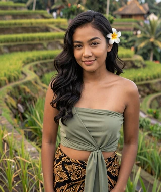 Ayu from Ubud Bali, verified Bali woman member on Indonesian women dating platform