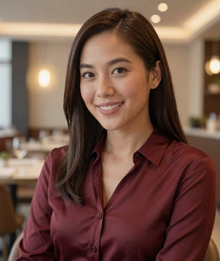 Grace 30 professional Filipina member from Makati verified on dating philippines women platform