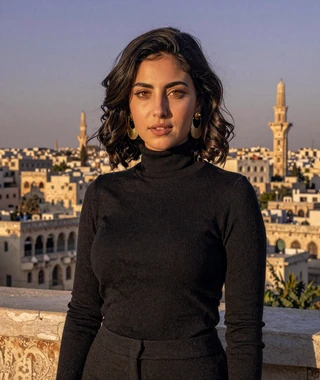 Amira, 27-year-old Jordanian single from Amman seeking cross-cultural connection