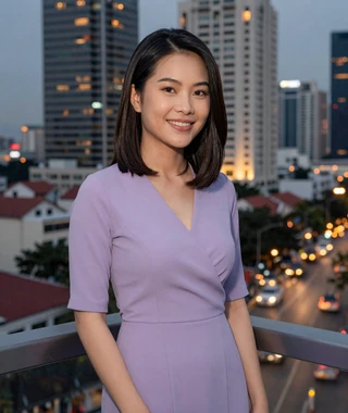 Linh from Saigon, 28-year-old Vietnamese woman on overseas dating platform
