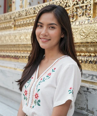 Ploy from Bangkok, Thai woman member on asian dating etiquette tips page
