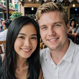 David and Linh, American-Vietnamese couple who found love through international dating