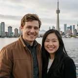 Daniel and Mai couple from Toronto and Hanoi met on Vietnamese matchmaking platform