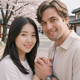 Tom and Min-ji, American-Korean couple married after meeting through QualityDatingAdvice