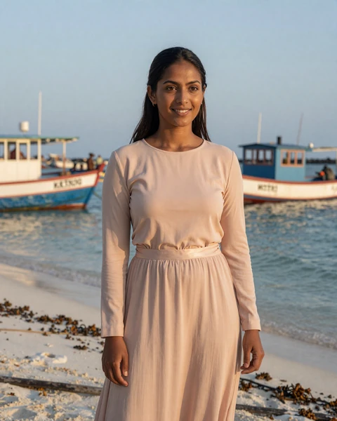 Nashwa from Kulhudhuffushi, verified Maldivian profile on Indian Ocean dating site